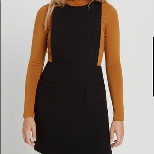 Black Frank & Oak Utility Pinafore